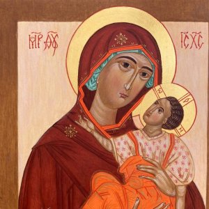 Работа Богородица с ребенком