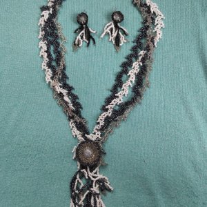 Робота Набір намисто і сережки