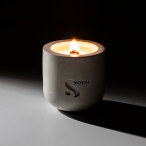 Работа Натуральная ароматическая свеча с ароматом N1 - Лаванда