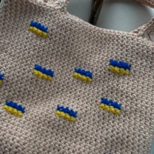 Робота В‘язаний шоппер-сумка