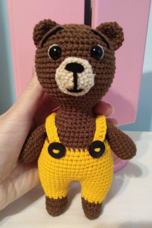 Работа Мишка игрушка