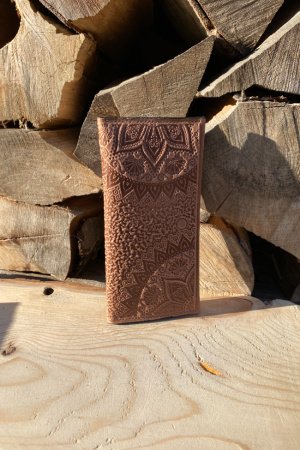 Работа КОШЕЛЕК "СОЛНЦЕ" ЦВЕТ Бежевый РУЧНАЯ РАБОТА