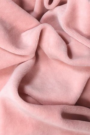 Работа Велюр хлопок для рукоделия Пудра