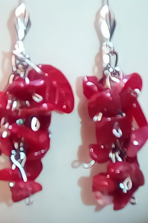 Робота Сережки червоний корал