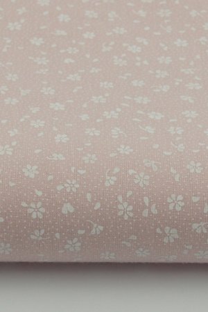 Работа Ткань хлопок мелкие цветочки на светло-бежевом фоне