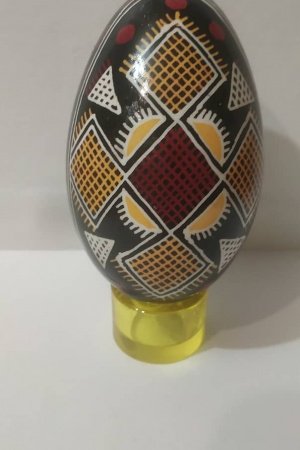 Работа Писанка-крестик