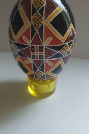 Робота Писанка-підкова на удачу