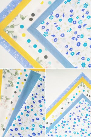 Работа Набор хлопчатобумажной ткани для рукоделия с 5 ед.