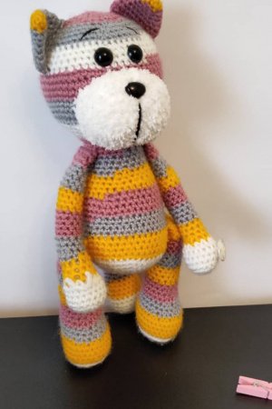 Робота Котик, кіт в'язаний.