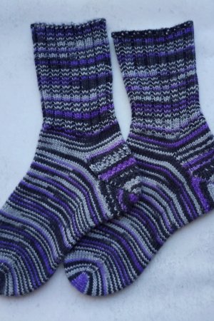 Работа Вязаные носки №58