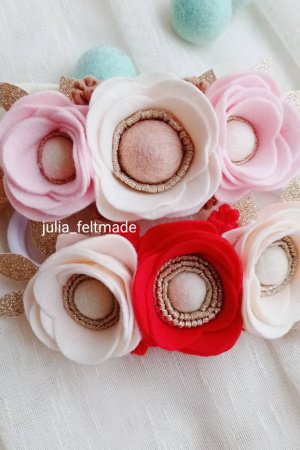 Робота Віночок пов'язочка оверсайз квіткова