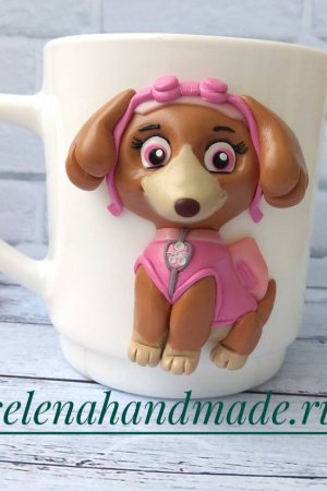 Робота чашка щеня