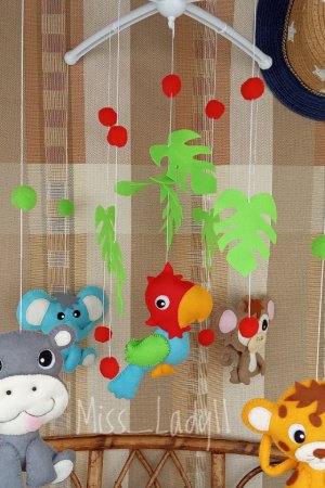Робота Дитячий мобіль 'Джунглі'