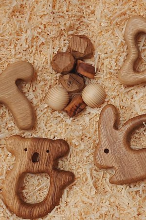 Работа Деревянные грызунки