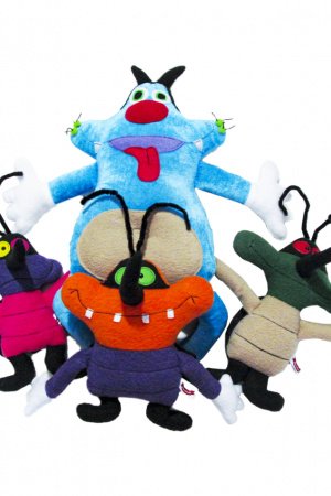 Работа Набор игрушек от м / ф "Огги и кукушки".