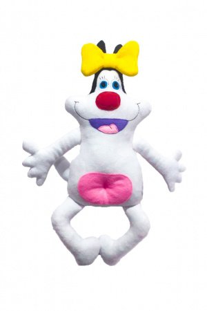 Работа Игрушка кошка Оливия из м/ф "Огги и кукарачи".