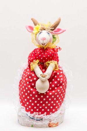 Работа Грелка на заварочный чайник Коза.