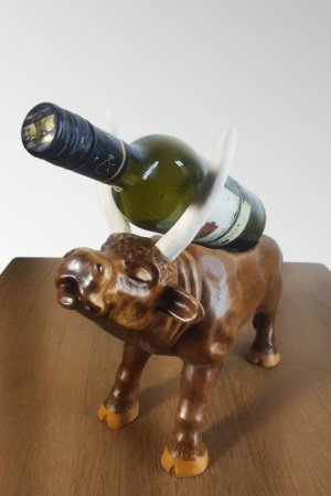 Робота Дерев'яний сувенір ручної роботи 'Бик'. Ексклюзив