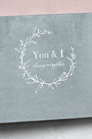 Работа Сірий велюровий альбом, Свадебный альбом