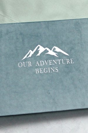 Робота Мятный велюровый альбом, Семейный альбом, Подарок другу