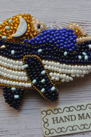 Работа Брошь «Волшебный сон»