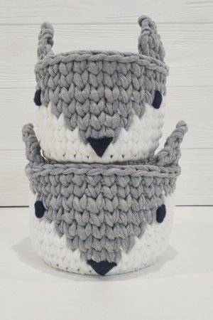 Робота Набір кошиків Лисички, 2шт