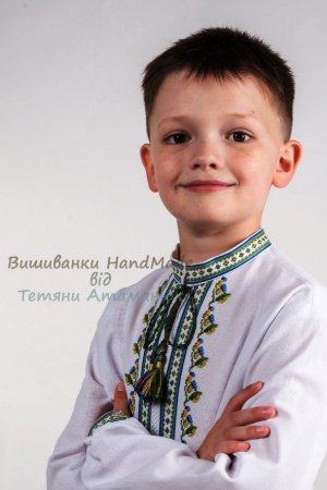 Работа Детская вышиванка Handmade "Барвинок"