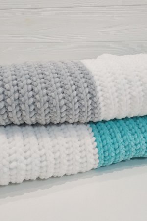 Робота Плед з плюшевою пряжі, 1шт