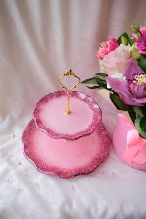 Робота 2-х ярусна фруктовниця, сервірування десертів, закусок