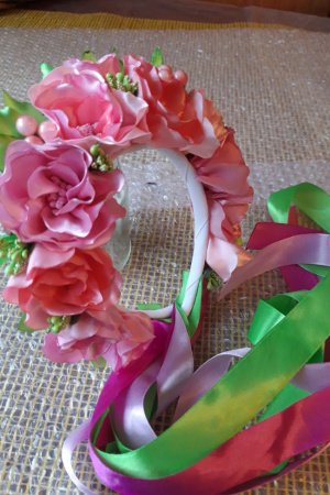 Работа венчик розовый