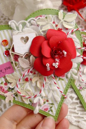 Работа Парочка романтических валентинок