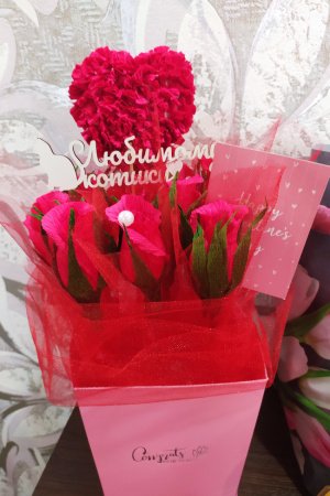 Работа Сладкие букеты на заказ
