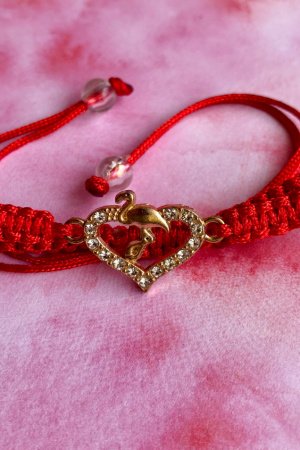 Робота Браслет Серце з Фламінго