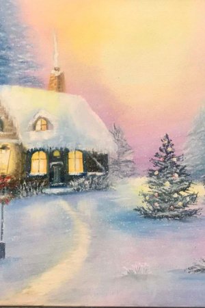 Робота Різдвяний будиночок