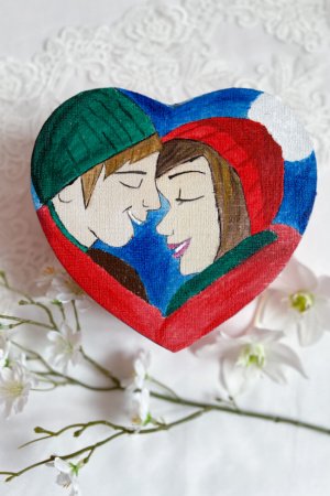 Робота Коробочка валентинка 100 причин чому я тебе кохаю