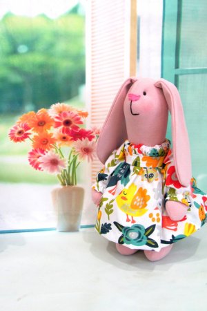 Работа Текстильный Заяц