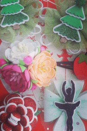 Работа набор резинок для волос