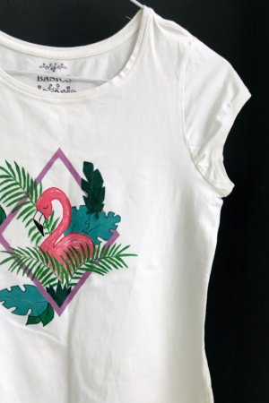 Робота Принт для футболки «Фламінго»