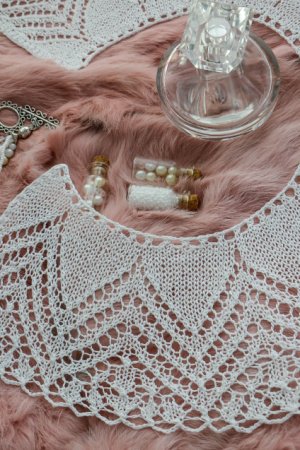 Робота Накладний комір "Морозний візкрунок"