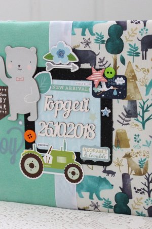 Работа Альбом для малыша Гордея (имя на заказ индивидуально) 