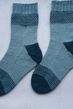 Работа Вязаные носки №63