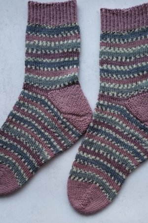 Работа Вязаные носки №64