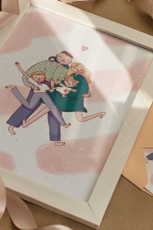 Робота Ілюстрація на замовлення  А4