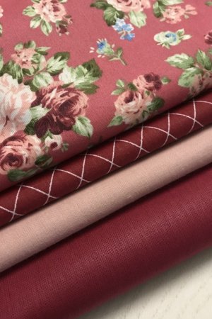 Работа Комплект ткани для рукоделия с 4шт.