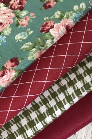 Робота Набір бавовняної тканини для рукоділля з 4 шт.