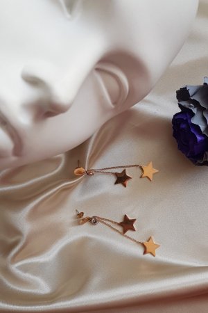 Работа стальные серьги