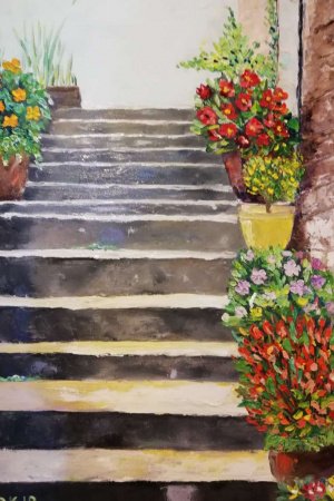 Работа Картина "Лестница", 