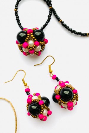 Работа Набор кулон и серьги