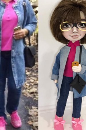 Робота Лялька по фотографії лялька копія