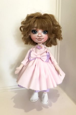 Работа Кукла будуарный, кукла коллекционная